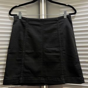 Free People Black Skirt